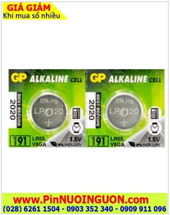 Pin LR1120 191 LR55 -Pin cúc áo 1.5v Alkaline GP LR1120 191 LR55 _1viên |HẾT HÀNG